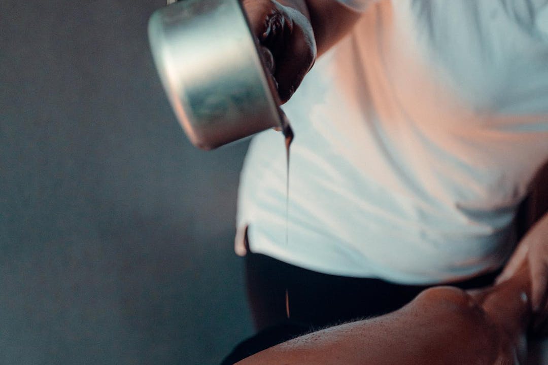 Chocolate village by the river